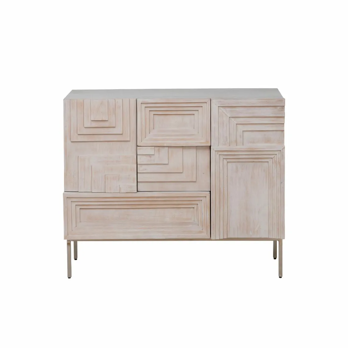 Made in Meubles Buffet<Petit buffet en bois de manguier Tristan