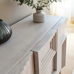 Made in Meubles Buffet<Petit buffet en bois de manguier Tristan