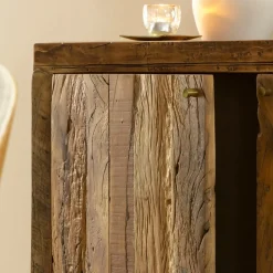 Made in Meubles Buffet<Petit buffet en bois recyclé Naël