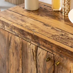 Made in Meubles Meuble Sous Vasque<Petit meuble sous vasque en bois recyclé Naël