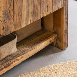 Made in Meubles Meuble Sous Vasque<Petit meuble sous vasque en bois recyclé Naël