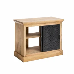 Made in Meubles Meuble Sous Vasque<Petit meuble sous vasque en bois de manguier Sahara