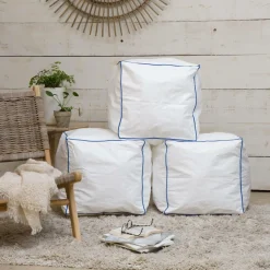 Made in Meubles Fauteuil|Décoration<Pouf lumineux