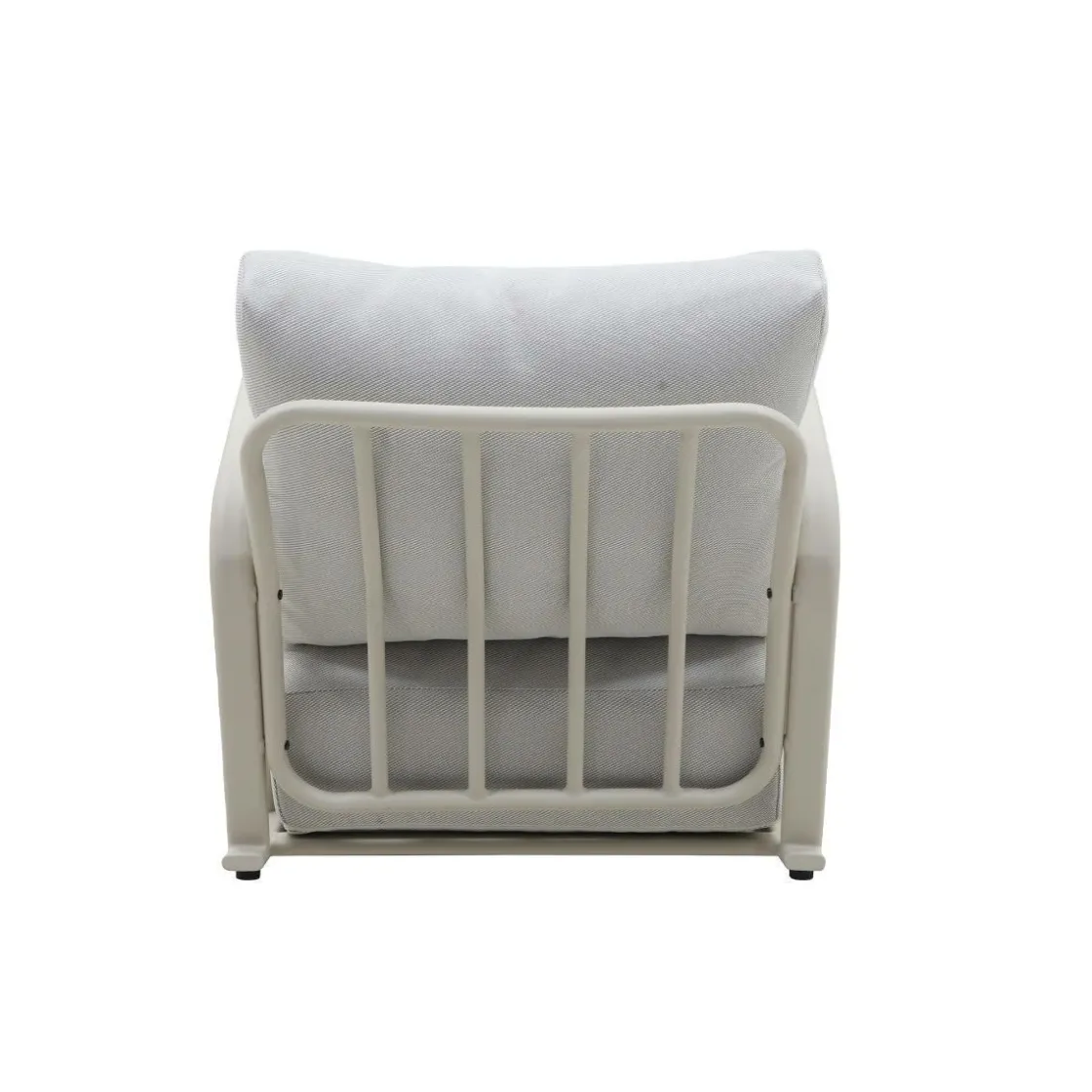 Made in Meubles Chaise De Jardin<Rocking chair en aluminium pour jardin couleur taupe Zion