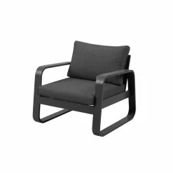 Made in Meubles Salon De Jardin<Salon de jardin 5 places gris foncé Auguste