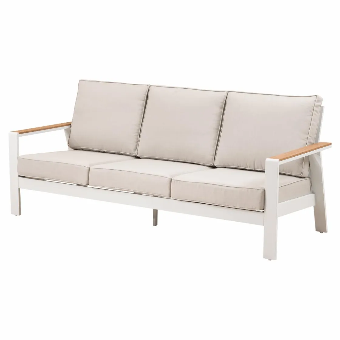 Made in Meubles Salon De Jardin<Salon de jardin crème 5 places Orion