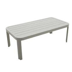 Made in Meubles Salon De Jardin<Salon de jardin en aluminium taupe Loréa