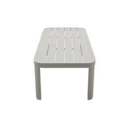 Made in Meubles Salon De Jardin<Salon de jardin en aluminium taupe Loréa