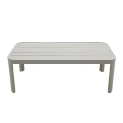 Made in Meubles Salon De Jardin<Salon de jardin en aluminium taupe Loréa