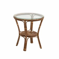 Made in Meubles Canapé<Salon en rotin 4 places Rattan