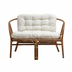 Made in Meubles Canapé<Salon en rotin 4 places Rattan