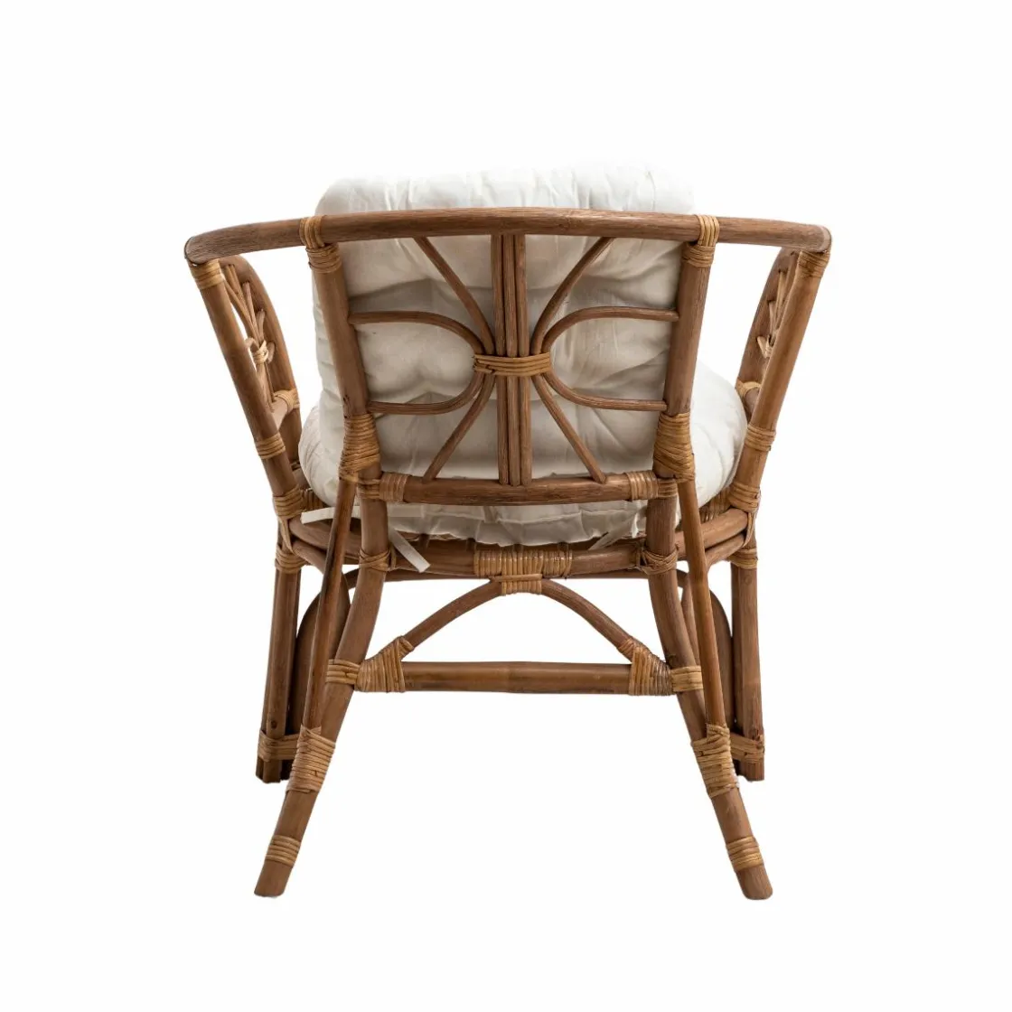 Made in Meubles Canapé<Salon en rotin 4 places Rattan