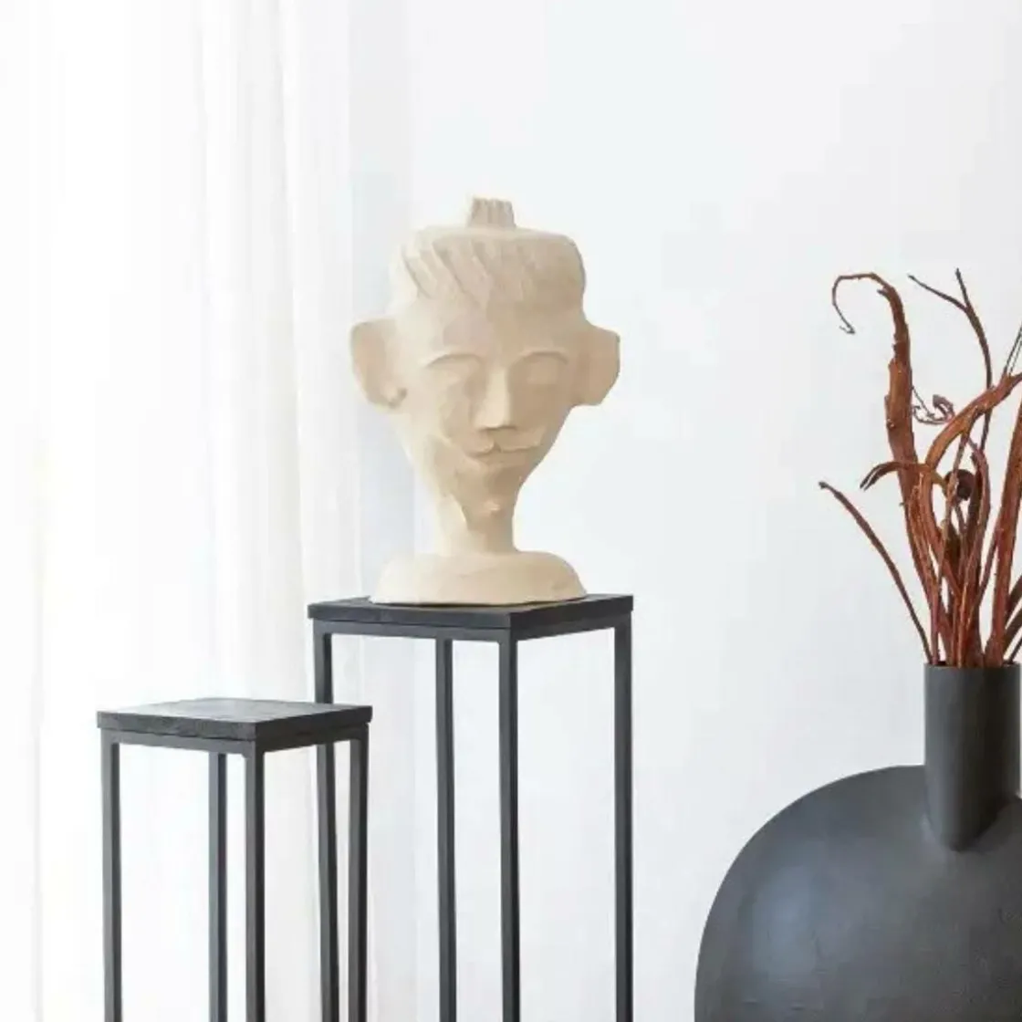 Made in Meubles Décoration<Sculpture buste homme en papier mâché Antoine