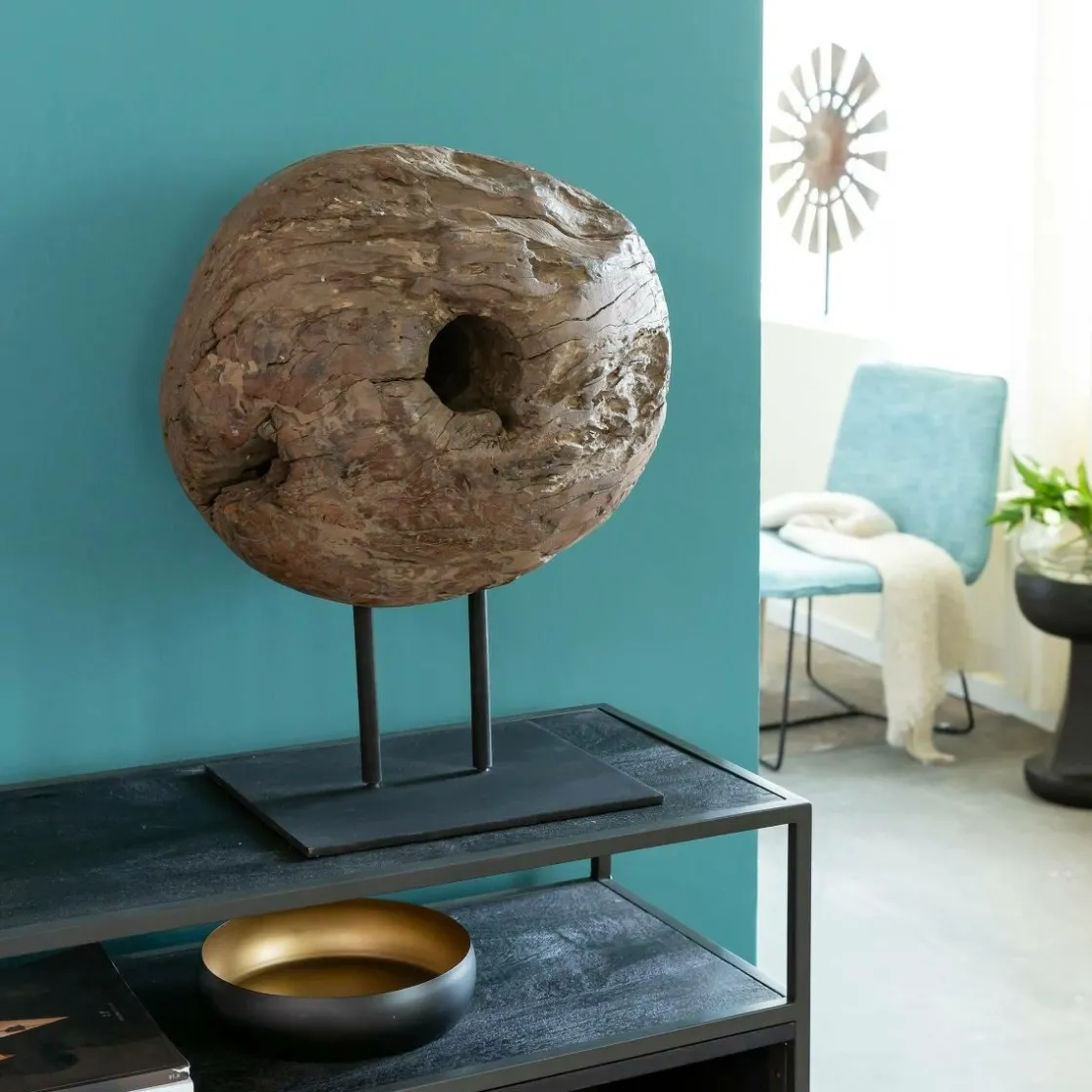 Made in Meubles Décoration<Sculpture en bois et métal Fannie