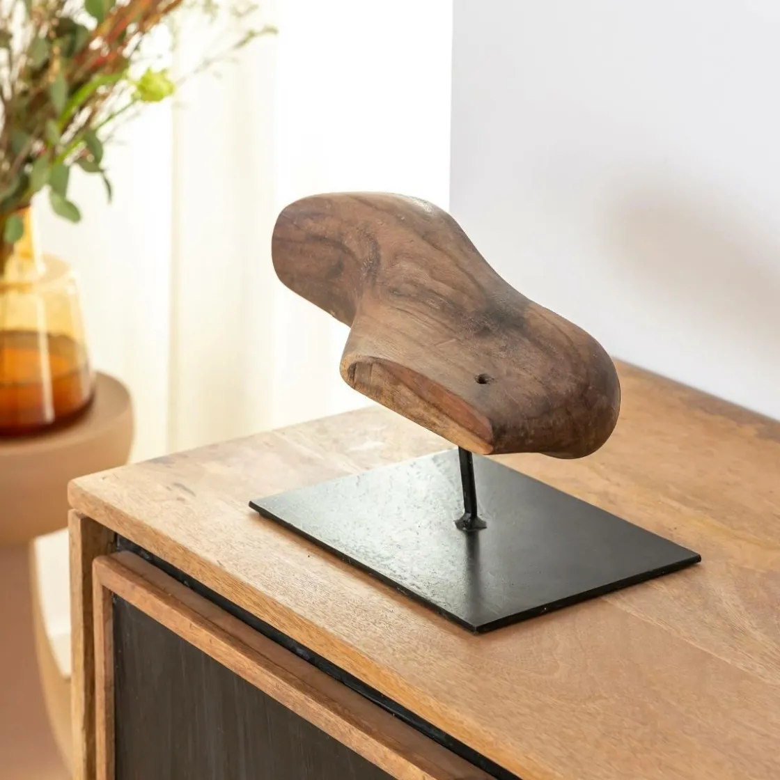 Made in Meubles Décoration<Sculpture en bois et métal Estel