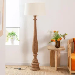 Made in Meubles Table Basse<Set de 2 tables basses en bois de manguier Tom