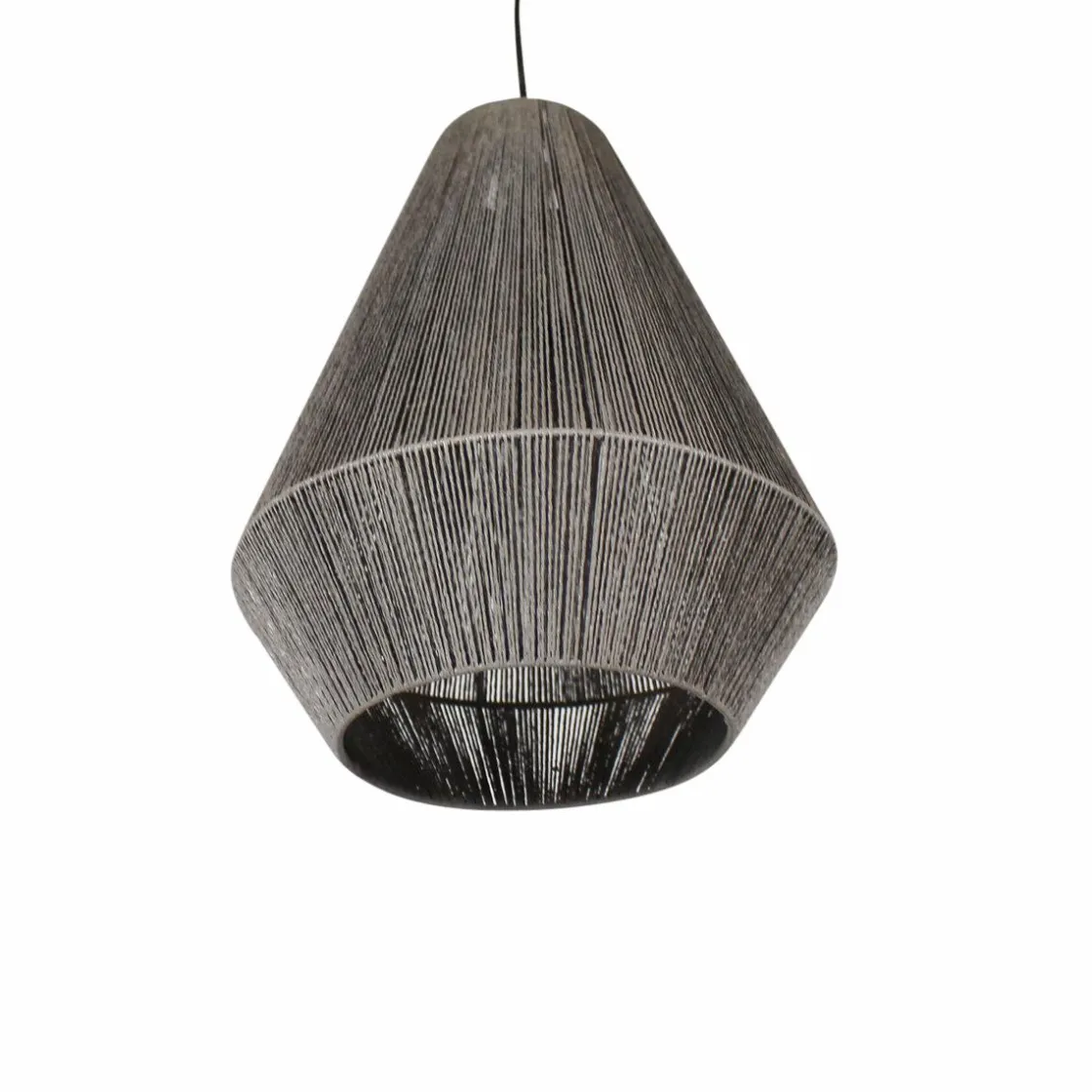 Made in Meubles Suspension<Suspension corde en papier gris Antonin