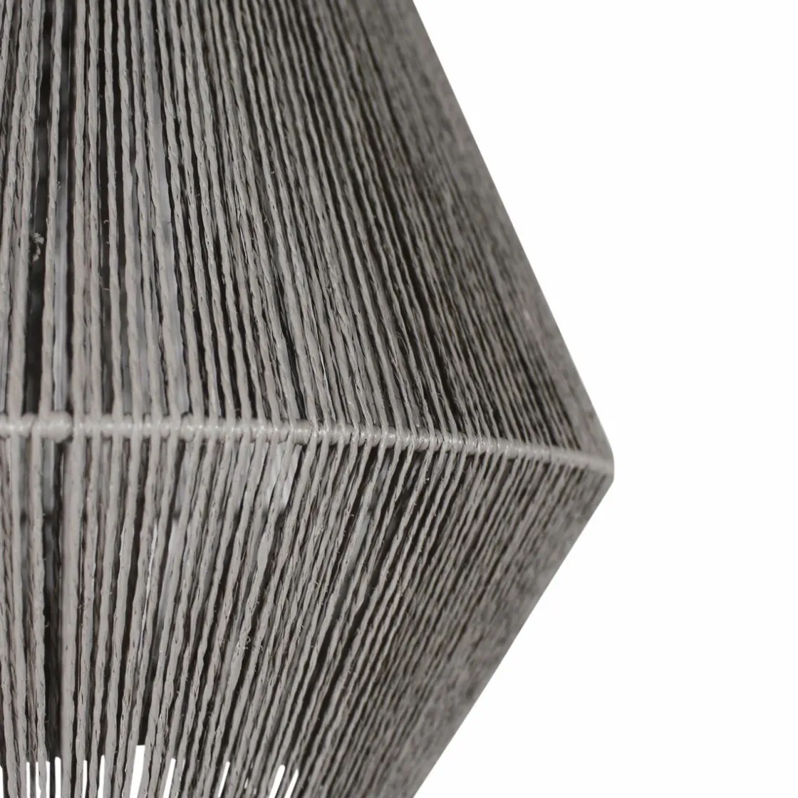 Made in Meubles Suspension<Suspension corde en papier gris Antonin