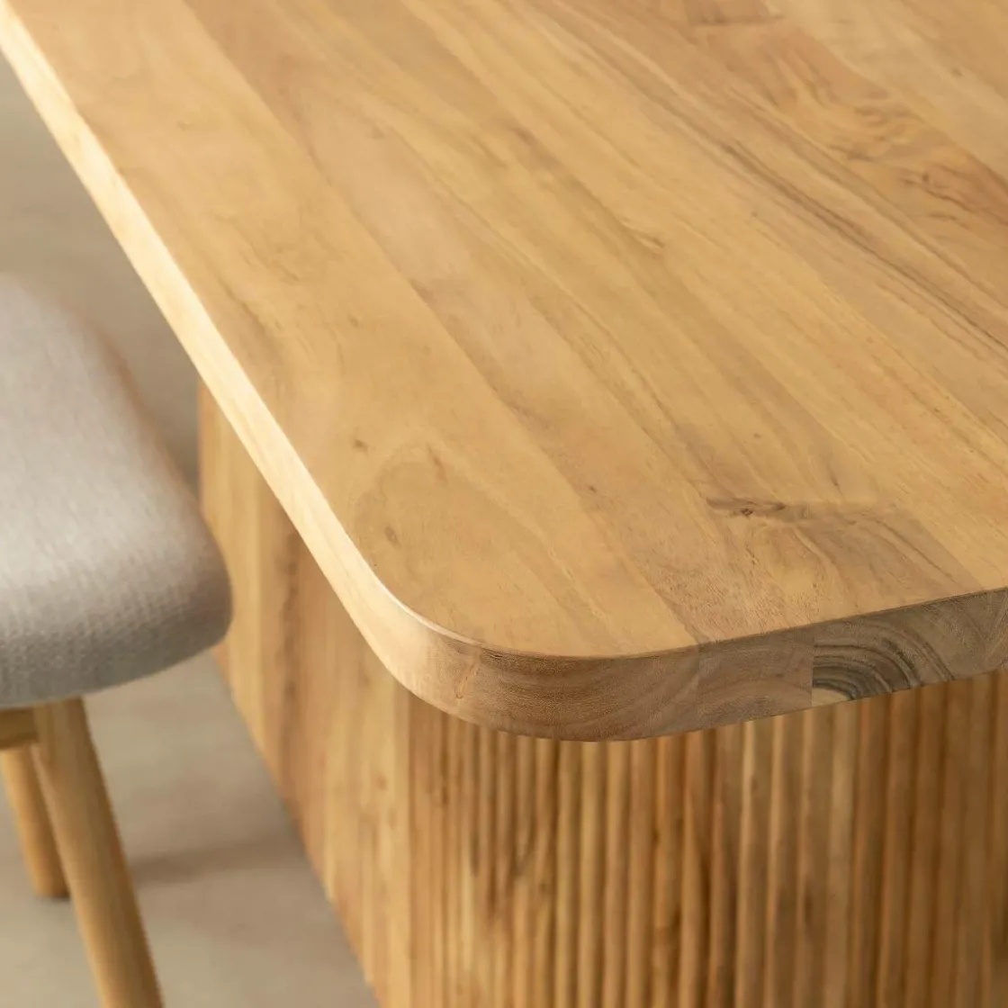 Made in Meubles Table À Manger<Table à manger en bois d'acacia Vali