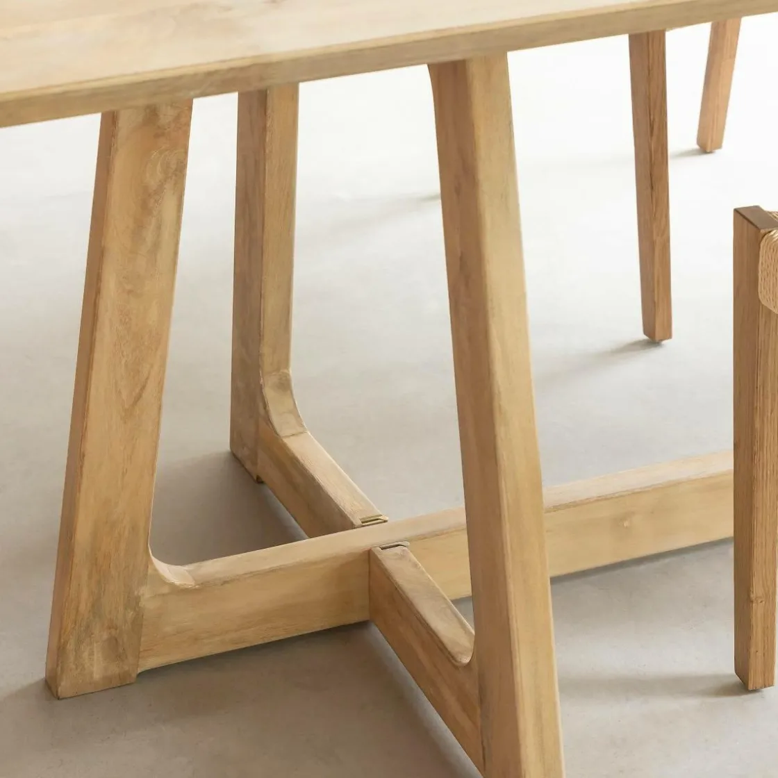 Made in Meubles Table À Manger<Table à manger en bois de manguier Anastasia