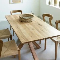 Made in Meubles Table À Manger<Table à manger rectangulaire en bois d'acacia Izel