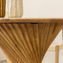 Made in Meubles Table À Manger<Table à manger ronde en bois d'acacia Orane