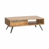 Made in Meubles Table Basse<Table basse en bois d'acacia et pierre Yvan