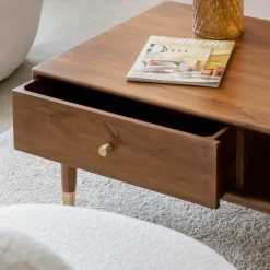 Made in Meubles Table Basse<Table basse en bois d'acacia Emiel