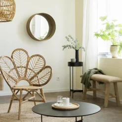 Made in Meubles Table Basse<Table basse en bois de chêne Osaka