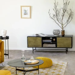 Made in Meubles Table Basse<Table basse en bois de chêne Osaka