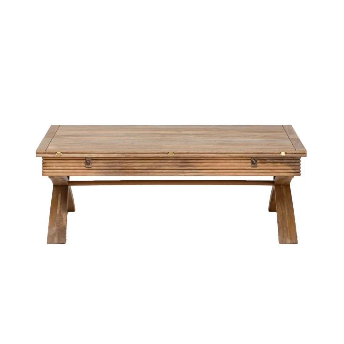 Made in Meubles Table Basse<Table basse en bois de manguier à allonges Luce