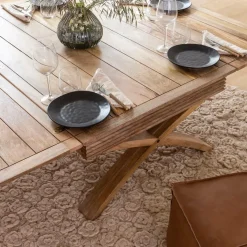 Made in Meubles Table Basse<Table basse en bois de manguier à allonges Luce