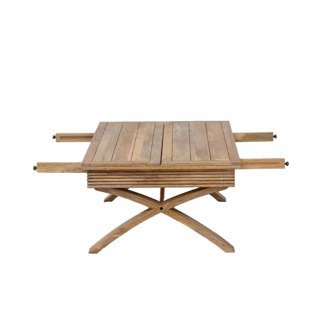 Made in Meubles Table Basse<Table basse en bois de manguier à allonges Luce