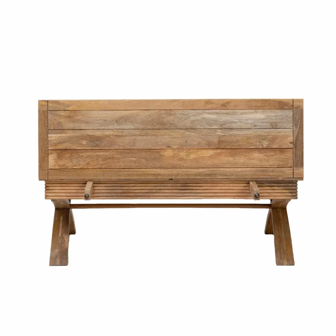 Made in Meubles Table Basse<Table basse en bois de manguier à allonges Luce