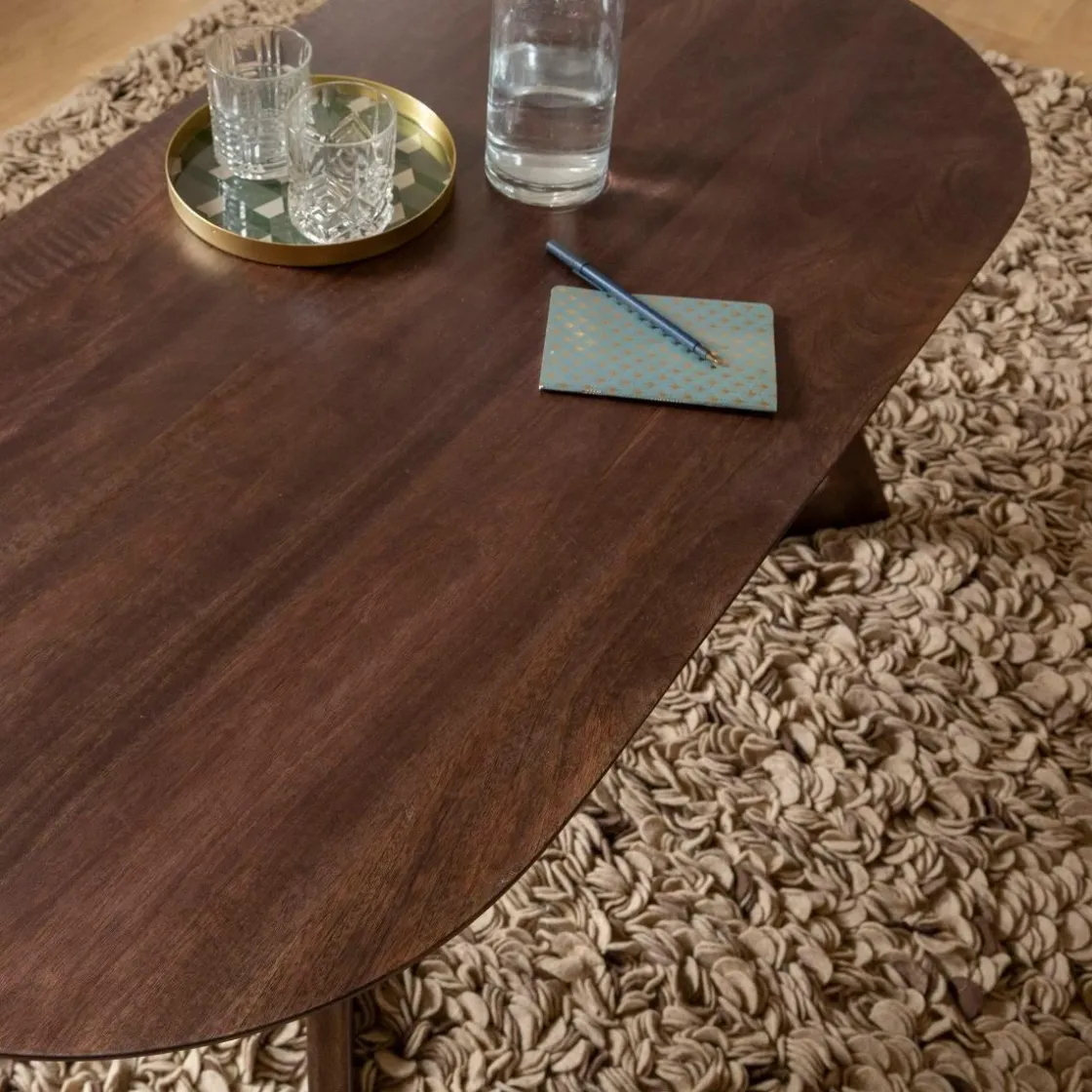 Made in Meubles Table Basse<Table basse en bois de manguier Augustin