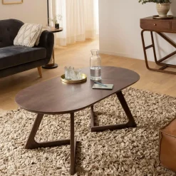 Made in Meubles Table Basse<Table basse en bois de manguier Augustin