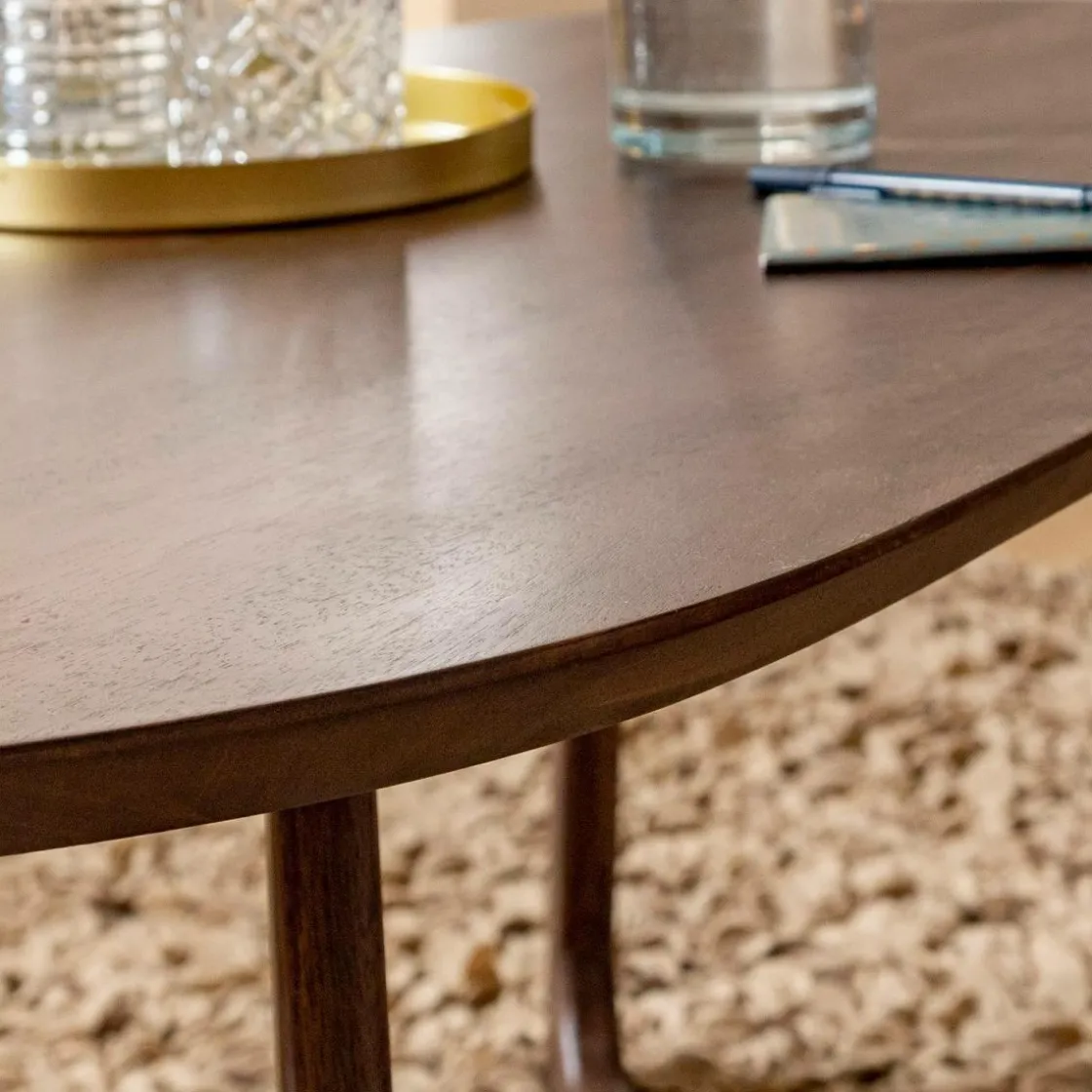 Made in Meubles Table Basse<Table basse en bois de manguier Augustin