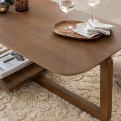 Made in Meubles Table Basse<Table basse en bois de manguier Zola