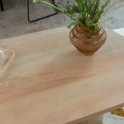 Made in Meubles Table Basse<Table basse en bois de manguier Edouard