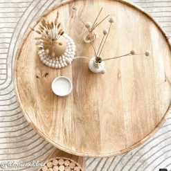 Made in Meubles Table Basse<Table basse en bois de manguier Camille