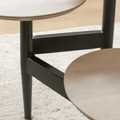 Made in Meubles Table Basse<Table basse en bois de manguier Dounia