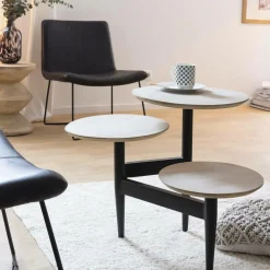 Made in Meubles Table Basse<Table basse en bois de manguier Dounia