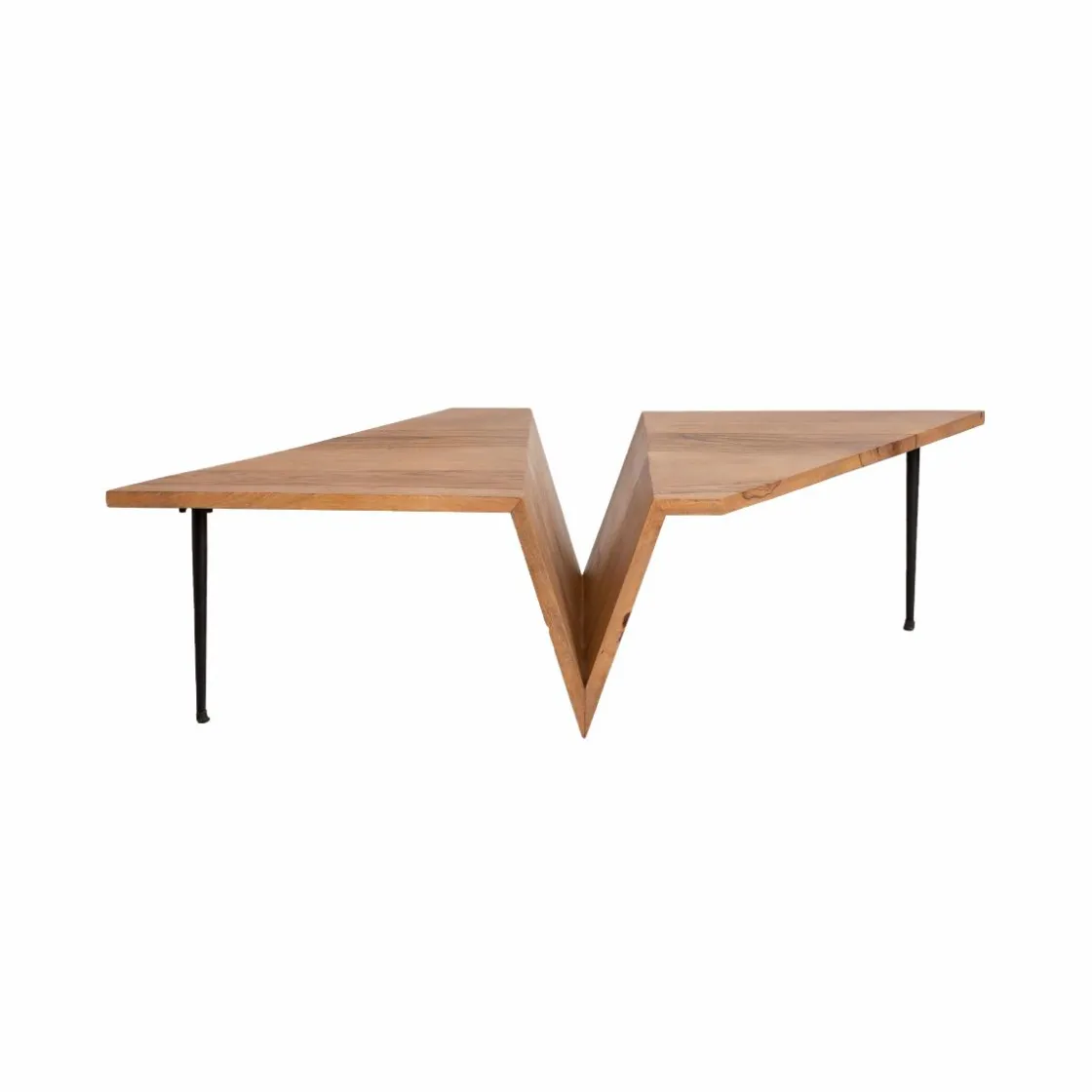 Made in Meubles Table Basse<Table basse en bois de manguier Letizia