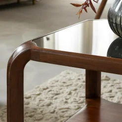 Made in Meubles Table Basse<Table basse en bois de manguier Onane