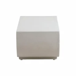 Made in Meubles Table Basse<Table basse en bois effet béton blanc Thomas