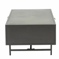 Made in Meubles Table Basse<Table basse en métal noir Claudine