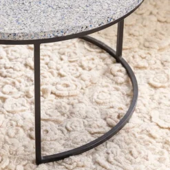 Made in Meubles Table Basse|Table Gigogne<Table basse gigogne effet terrazzo Armand