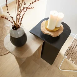 Made in Meubles Table Basse|Table Gigogne<Table basse gigogne en bois de manguier Faro