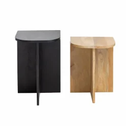 Made in Meubles Table Basse|Table Gigogne<Table basse gigogne en bois de manguier Faro