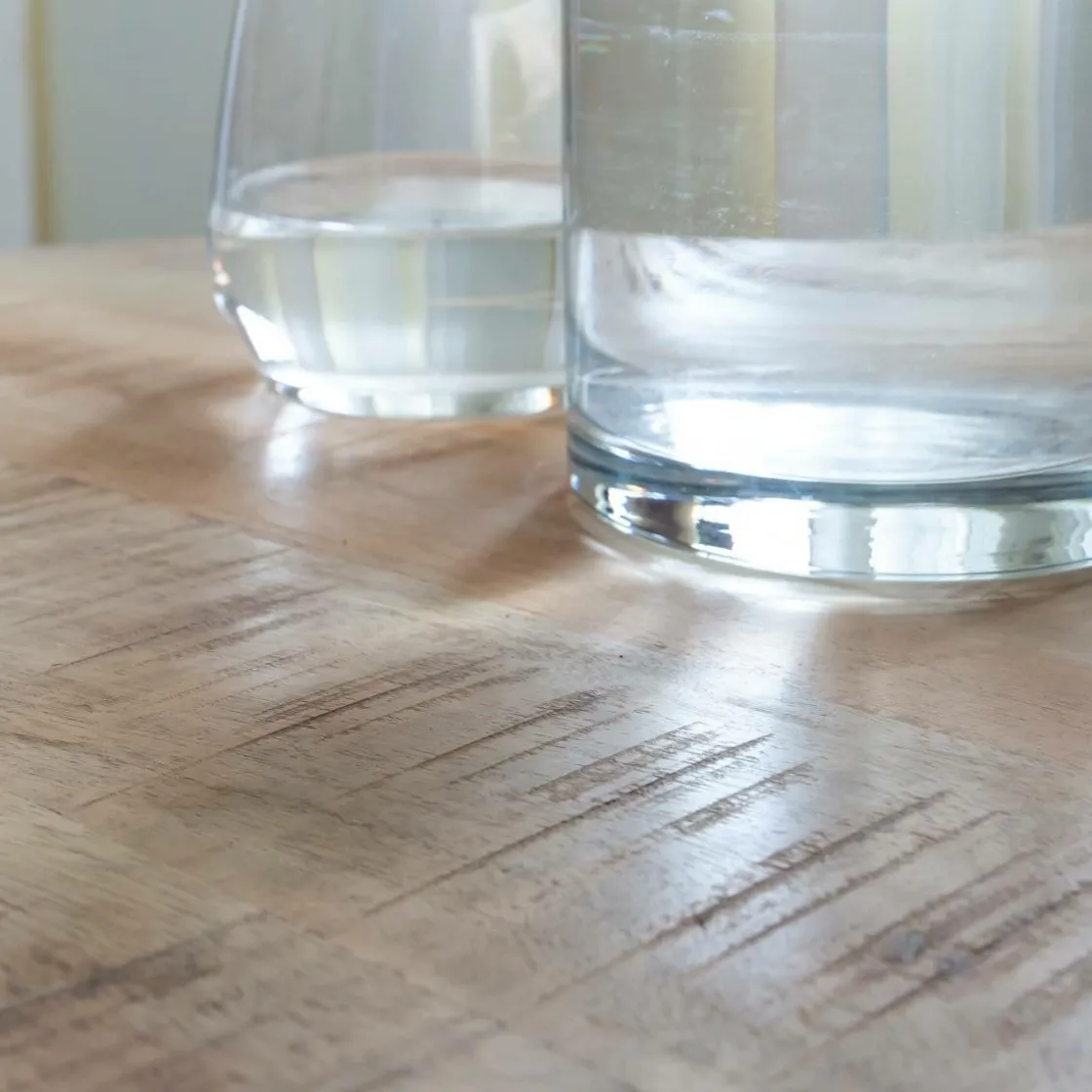 Made in Meubles Table Basse|Table Gigogne<Table basse gigogne en bois de manguier Anouck